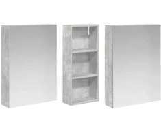 Vonios spintos komplektas 3 vnt. 130 x 14,5 x 70 cm