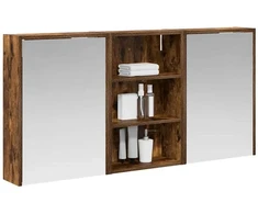 Vonios spintos komplektas 3 vnt. 126 x 16 x 62.5 cm