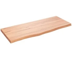 Vonios stalviršis, šviesiai rudas, 100x40x(2-4)cm, mediena
