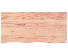 Vonios stalviršis, šviesiai rudas, 100x50x(2-4)cm, mediena