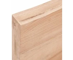Vonios stalviršis, šviesiai rudas, 100x60x(2-6)cm, mediena