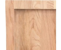 Vonios stalviršis, šviesiai rudas, 120x60x(2-6)cm, mediena