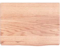 Vonios stalviršis, šviesiai rudas, 40x30x(2-4) cm, mediena
