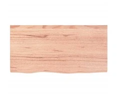 Vonios stalviršis, šviesiai rudas, 80x40x(2-4) cm, mediena