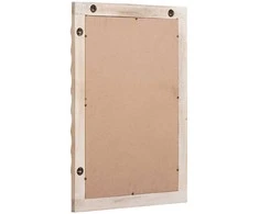 Vonios veidrodis Baltos skalbimo apdaila 50 x 70 x 2,5 cm