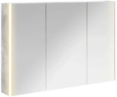 Vonios veidrodžio spinta Betono pilka 103,5 x 15,5 x 70 cm
