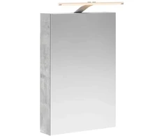 Vonios veidrodžio spinta Betono pilka 40 x 10,5 x 60,5 cm