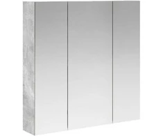 Vonios veidrodžio spinta Betono pilka 70 x 14,5 x 70 cm