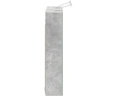 Vonios veidrodžio spinta Betono pilka 80 x 14.5 x 70 cm