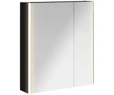 Vonios veidrodžio spinta Juodas ąžuolas 63,5 x 15,5 x 70 cm