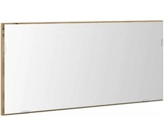 Veidrodis su LED juostelių žibintais artisano ąžuolo 80 x 37 cm