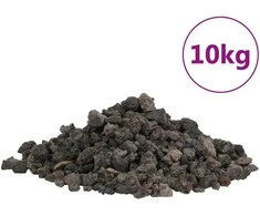 Vulkaninės uolienos, juodos spalvos, 10kg, 1–2cm