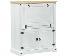 Vyno spinta Balta 97 x 45 x 114 cm Kietos pušies mediena