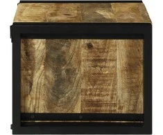 Vyno stovas 2 pcs 46 x 35 x 27,5 cm Kietas mango medis