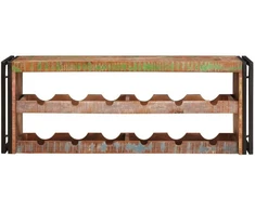 Vyno stovas Ruda 120 x 45 x 33 cm Kieta atnaujinta mediena