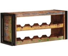 Vyno stovas Ruda 100 x 45 x 33 cm Kieta atnaujinta mediena