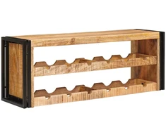 Vyno stovas Ruda 100 x 45 x 33 cm Kietas Rupus Mangų Medis