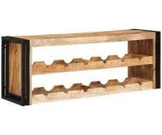 Vyno stovas Ruda 100 x 45 x 33 cm Kietas Rupus Mangų Medis