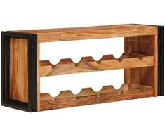 Vyno stovas Ruda 100 x 45 x 33 cm Kietos akacijos mediena