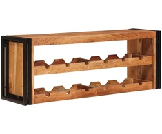 Vyno stovas Ruda 120 x 45 x 33 cm Kietos akacijos mediena