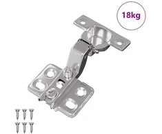 Vyrius 254 pcs Nikelio 85 x 52,5 x 9,5 mm Geležis