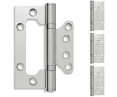 Vyrius 4 vnt. 100 x 75 x 13 mm Sidabrinė Plienas
