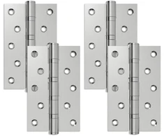 Vyrius 4 vnt. 125 x 75 x 13 mm Sidabrinė Plienas