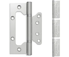 Vyrius 4 vnt. 125 x 78 x 13 mm Sidabrinė Plienas