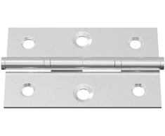 Vyrius Paprastas 2 pcs Sidabro 58 x 35 x 1 mm Plienas