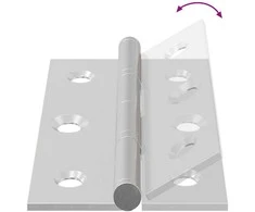 Vyrius Paprastas 899 vnt. Sidabrinė 58 x 35 x 1 mm Plienas