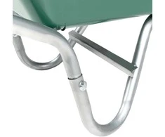 Wheelbarrow Žalias 90 L 150 kg Cinkuotas plienas ir plastikas