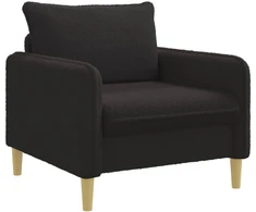 XL fotelis Juoda Bouclé