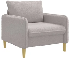 XL fotelis Šviesiai pilka Bouclé
