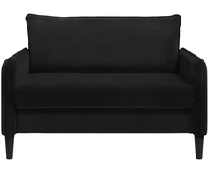 XXL fotelis Juoda Aksomas