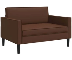 XXL fotelis Ruda Dirbtinė oda