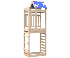 Žaidimų bokštas Ruda 85 x 52,5 x 239 cm Kietos pušies mediena