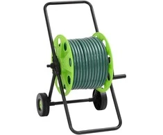 Žarnos ritė su tvirtinimo detalėmis, žalia, 0,75", 30m, PVC