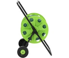 Žarnos ritė su tvirtinimo detalėmis, žalia, 0,5", 30m, PVC