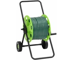 Žarnos ritė su tvirtinimo detalėmis, žalia, 0,75", 30m, PVC