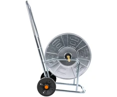 Žarnos ritės vežimėlis 80 m 3/4" žarnai, plienas