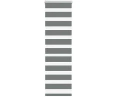 Zebra žaliuzės tamsiai pilka 40x100 cm audinio plotis 35,9 cm