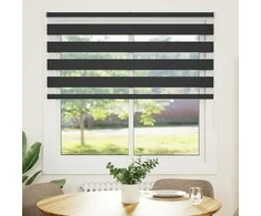 zebrinės žaliuzės 150x100 cm audinio plotis 145,9cm poliesteris