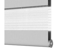 zebrinės žaliuzės 60x150 cm audinio plotis 55,9 cm poliesteris