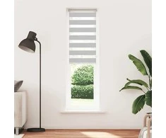 zebrinės žaliuzės 60x200 cm audinio plotis 55,9 cm poliesteris
