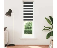 zebrinės žaliuzės 60x230 cm audinio plotis 55,9 cm poliesteris
