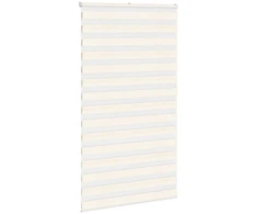 Zebrinės žaliuzės, marmuras, smėlio spalvos, 130x230 cm, audinys, plotis 125,9 cm, poliesteris