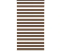 Zebrinės žaliuzės, rudos, 120x200 cm, audinys, plotis 115,9 cm, poliesteris