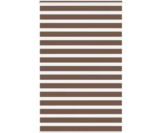 Zebrinės žaliuzės, rudos, 140x230 cm, audinys, plotis 135,9 cm, poliesteris