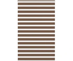 Zebrinės žaliuzės, rudos, 150x230 cm, audinys, plotis 145,9 cm, poliesteris