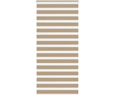 Zebro žaliuzė, smėlio rudos spalvos, 110x200 cm, audinys, plotis 105,9 cm, poliesteris